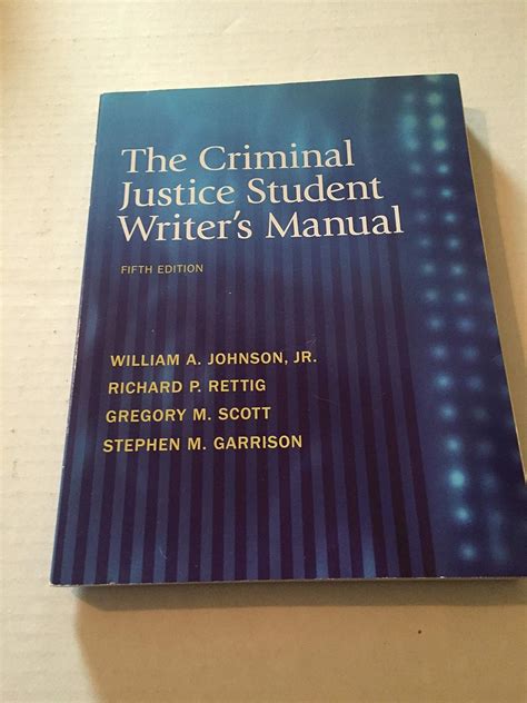 Criminal justice student writers manual the 4th edition. - Handbook of research in international human resource management second edition elgar original reference.