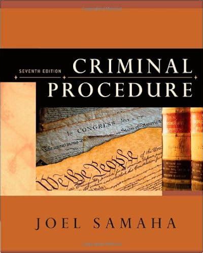 Criminal procedure samaha 8th edition study guide. - Manuale px cobra 148 gtl portugues.