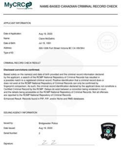 Criminal record check bc online.  MyCRC delivers comprehensive persona...