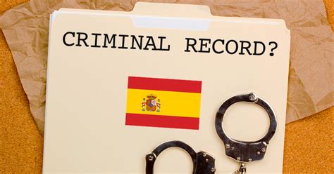 Criminal record check spain.  The criminal record certificate must be lega...