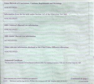 Criminal record working with children.  The Disclosure and Barring Ser...