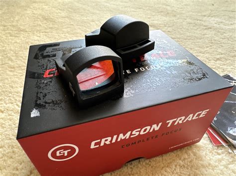 Crimson Trace CTS-1550 Red Dot Sight 850013143757