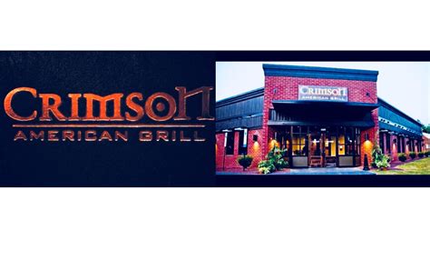Crimson american grill. Specialties: American Fare: Burgers, Seafood, Steaks, Pastas, Featured entrees (change daily). Full Bar and outside seating on patio. Established in 2010. Formerly Chapp's at the Hill. After total demolition and rebuild Crimson was established on April 27th 2010. 