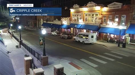 Live video feed from the Cripple Creek Colorado Road and Highway Traffic Cam Network. 