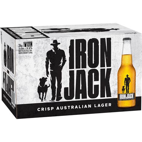 Crisp Australian Lager - IRON JACK Australian Lagers – Legendary …