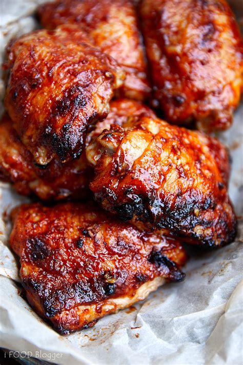 Crispy Baked BBQ Chicken Thighs - Cooks Well With Others