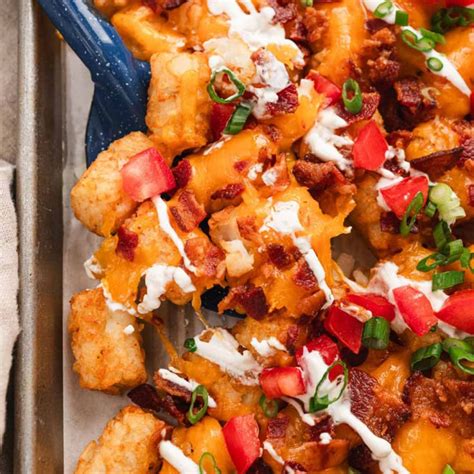 Crispy Loaded Totchos Recipe (in an Air Fryer) - Food News