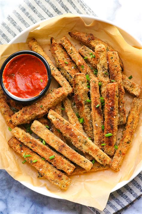 Crispy Oven Baked Eggplant Fries (with Parmesan)