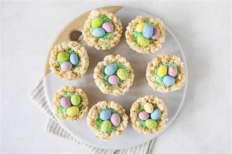 Crispy Rice Easter Egg Nests Are Seriously Adorable - Food …