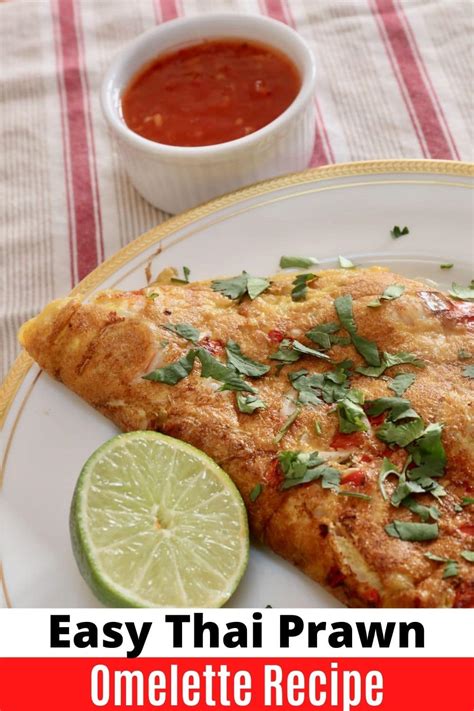 Crispy Thai Prawn Omelette Recipe