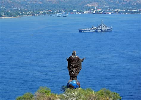 Cristo Rei of Dili Alluring World