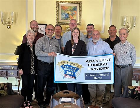 Criswell funeral home ada ok. .  ...