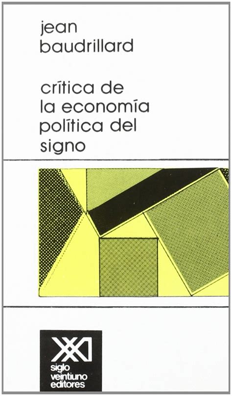 Critica de la economia politica del signo. - Secretos de los finales de piezas menores.