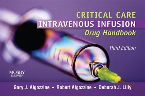 Critical care intravenous infusion drug handbook. - Grade 11 biology textbook mcgraw hill.