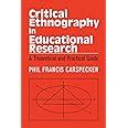 Critical ethnography in educational research a theoretical and practical guide. - Juventud obrera y partidos de izquierda.