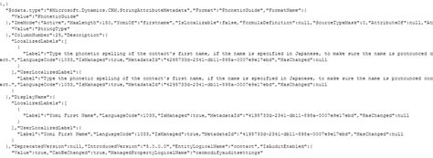 Crm web api query metadata. .  ...