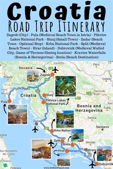 Croatia itinerary. Our Croatia with kids itinerary is for families wanting to see as much as possible in 11 days. From Zagreb to Dubrovnik, here is a list of some must-sees. ... We chose to try Croatia with our kids as it was a great road trip destination. There were national parks, old towns to visit for adults and a lot of swimming involved to please the kids. 