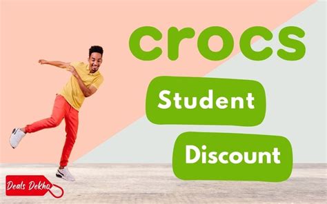Croc student discount. Looking for free student discounts? We work with brands to get you exclusive student deals. Gymshark, Pandora, WHSmith etc only at Student Beans! ... Crocs. Crocs. For students only. For students only. Online. Online. Fashion. Fashion. 10% Student Discount. 10% Student Discount. Hotels.com. Hotels.com. For students only. 
