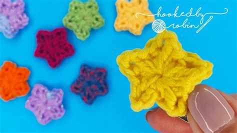 Crochet A Simple Star In Just 3 Minutes!-DailyCrochet.com