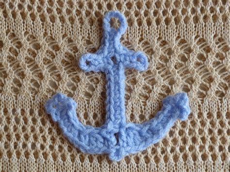 Crochet Anchor Applique Pattern & Tutorial YouTube