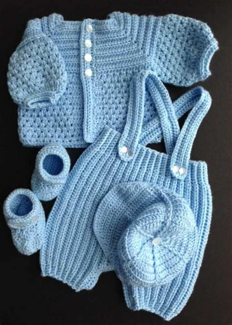 Crochet Baby Boy Outfits Free Patterns