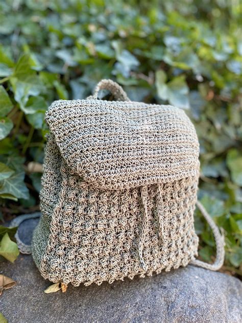 Crochet Backpack Free Pattern