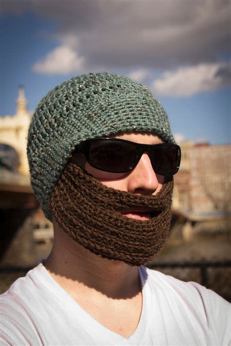 Crochet Bearded Hat Knitting Patterns and Crochet Patterns from
