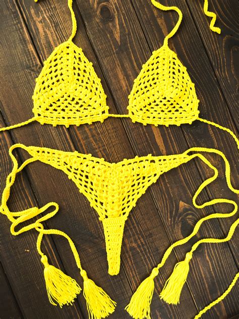 Crochet Bikini See Through, Crochet bikinis & swimsuits can vary in  transparency depending on the design, pattern, and thickness of the yarn  used when creating a suit.