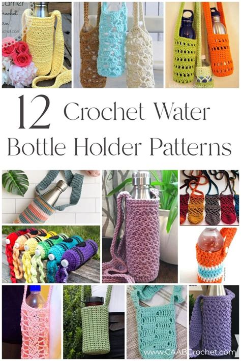 Crochet Bottle Holder Pattern Free Crochet Pattern Cute As A Button Crochet