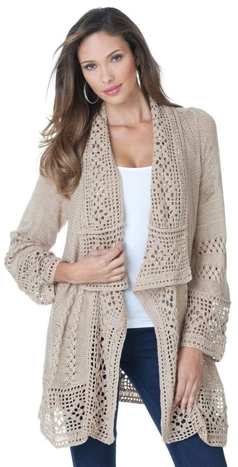 Crochet Cardigan Plus Size Pattern Free Crochet Patterns
