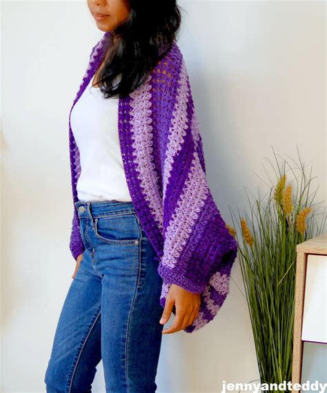 Crochet Cocoon Sweater Pattern