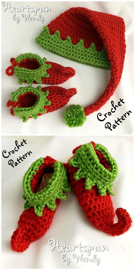 Crochet Elf Slipper Pattern Free Patterns For Crochet