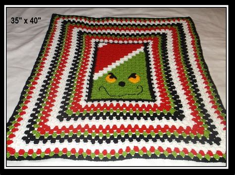 Crochet Grinch Blanke