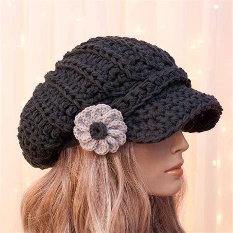 Crochet Hat Newsboy Pattern Free Patterns For Crochet