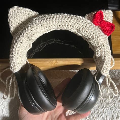 Crochet Headphone Cover