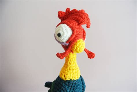 Crochet Hei Hei Amigurumi Handmade Crochet Amigurumi Toy Etsy