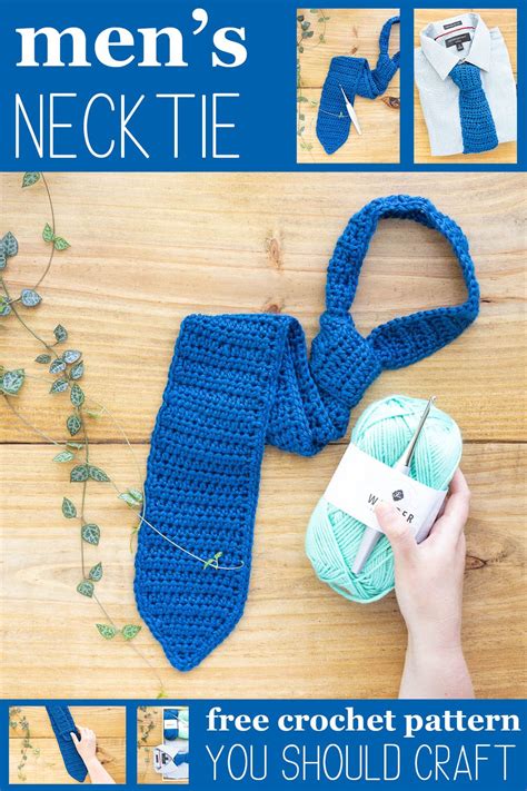 Crochet Necktie Pattern Free Patterns
