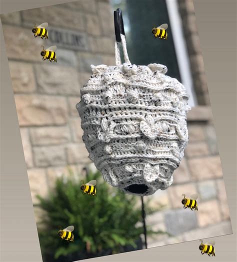 Crochet Nest Pattern Nest Pattern Wasp Etsy