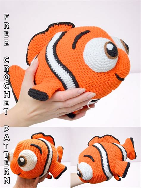 Crochet Pattern For Nemo The Fish