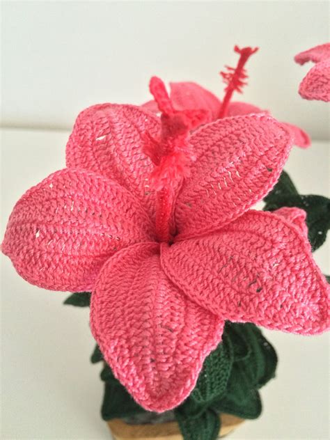 Crochet Patterns For Hibiscus Flower Free Patterns