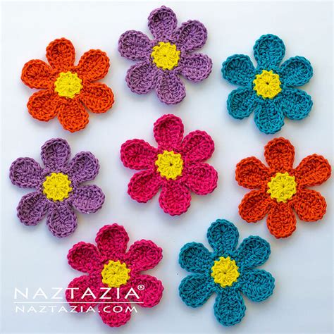 Crochet Patterns Galore - Flower Power Blossom