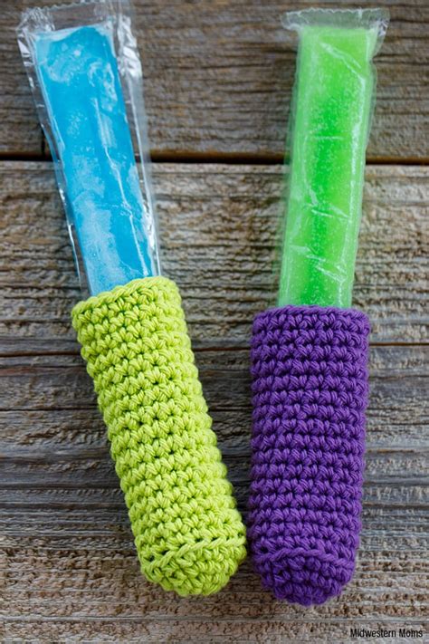 Crochet Popsicle Holder Pattern Free