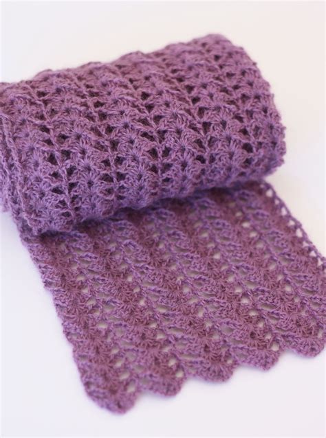 Crochet Scarf Patterns Free Crocheted Scarf Free Pattern A Spoonful Of