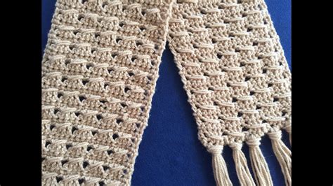 Crochet Scarf Tutorial For Beginners