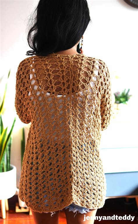 Crochet Short Cardigan Tutorial How to Crochet a Sweater with Sleeves