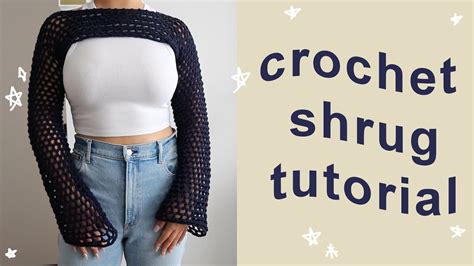 Crochet Sleeves/Shrug Tutorial For Beginners YouTube