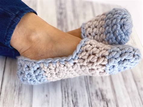 Crochet Slipper Socks