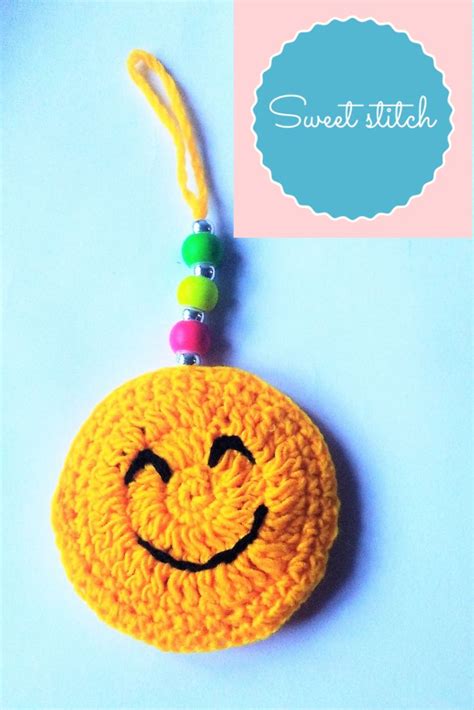 Crochet Smiley Face emoji, How to Crochet Emoji, Smiley Face Emoji De