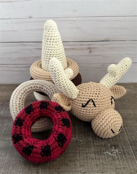 Crochet Stackable Ring Animals