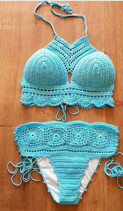 Crochet bathing suit. Are you summer ready? Why not grab your crochet hook and some yarn and get started on your own crochet bikini or swimsuit today? I’ve compiled 10 stunning crochet bikinis and … 